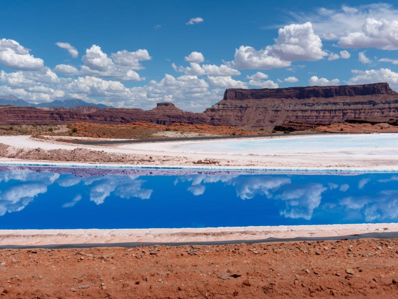 Potash ponds