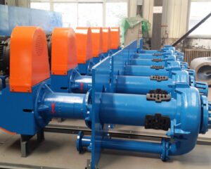 Vertical slurry pumps